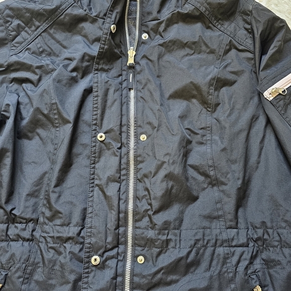 Free Country womens black winter jacket zip up hooded size L large - Picture 11 of 13